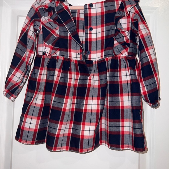 The Children’s Place Plaid dress, size 12-18 months - Picture 2 of 3